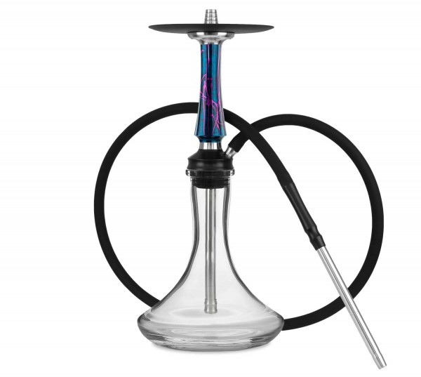 VooDoo Hookah - Poison Blue Custom Violet
