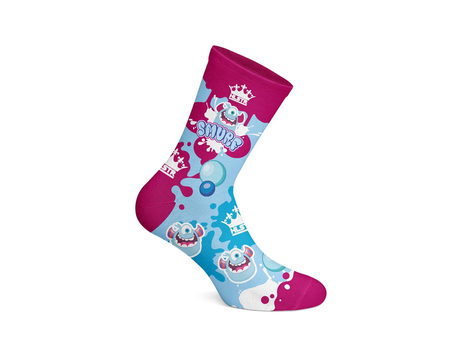 Crazy Socks - Smurf Daddy by Holster