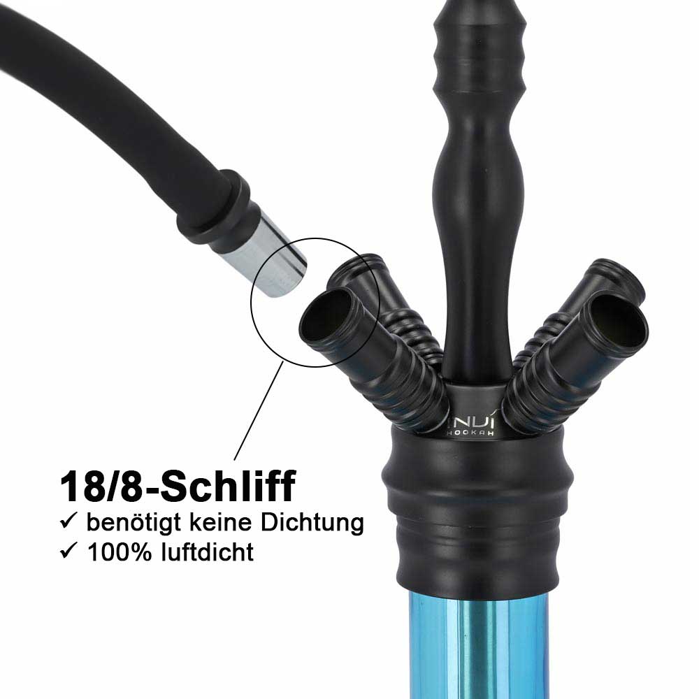 INVI - Saros 500 Schwarz Blue Shiny