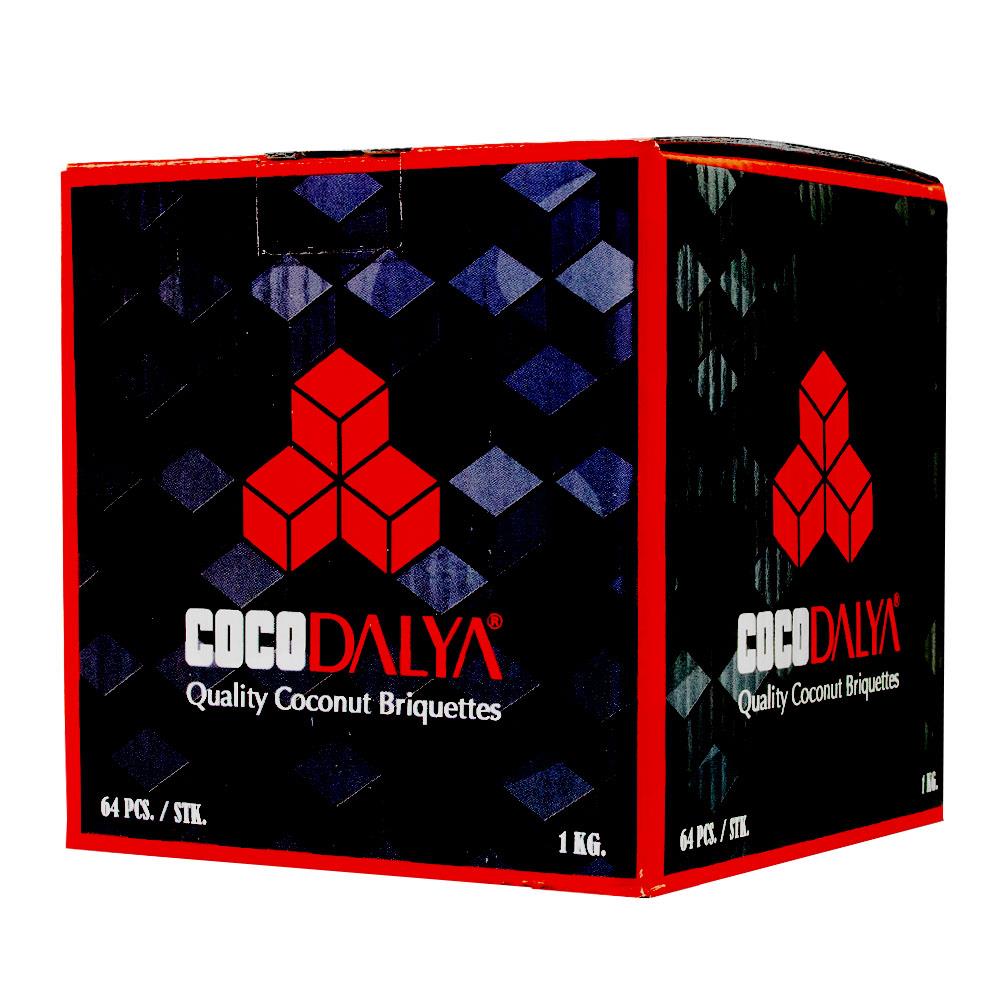 Cocodalya Premium Kokosnuss Naturkohle 1kg