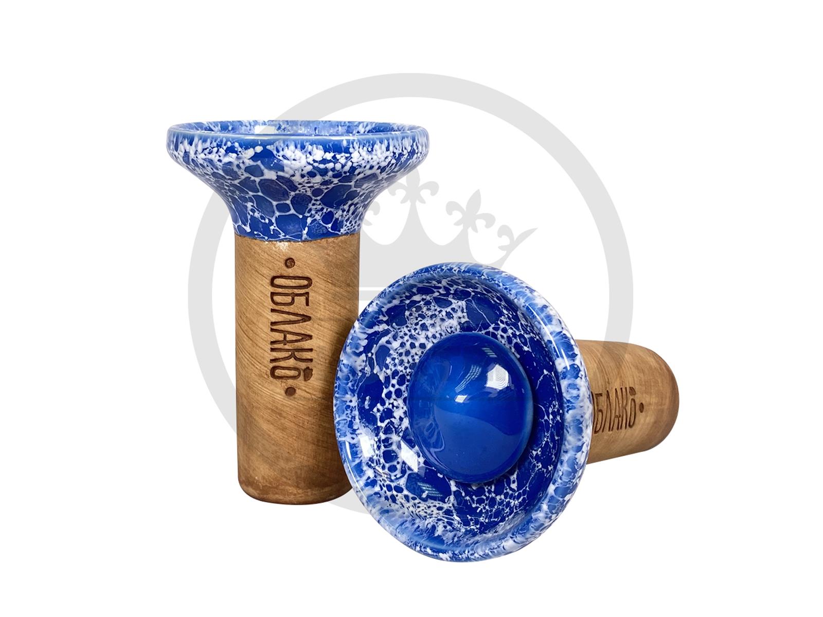Oblako Flow - Marble Blue - on Blue