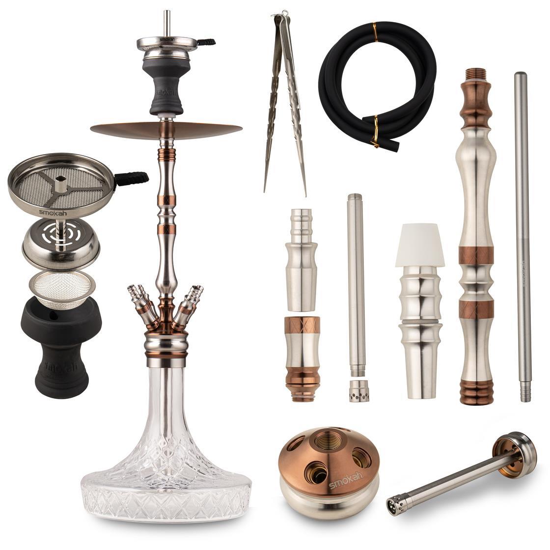 Smokah - Royal Edelstahl Shisha Bronze