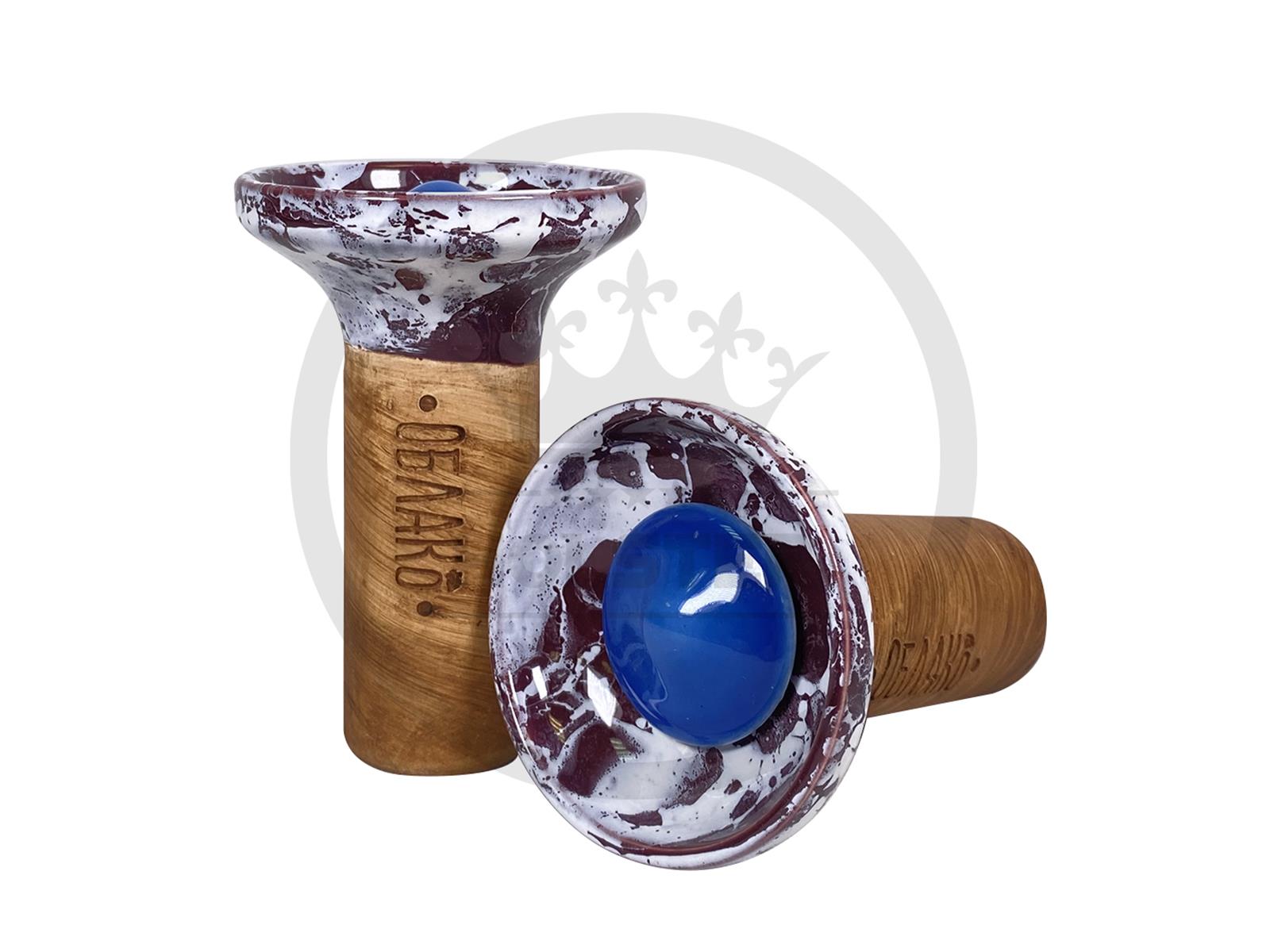 Oblako Flow - Marble Purple - on Blue