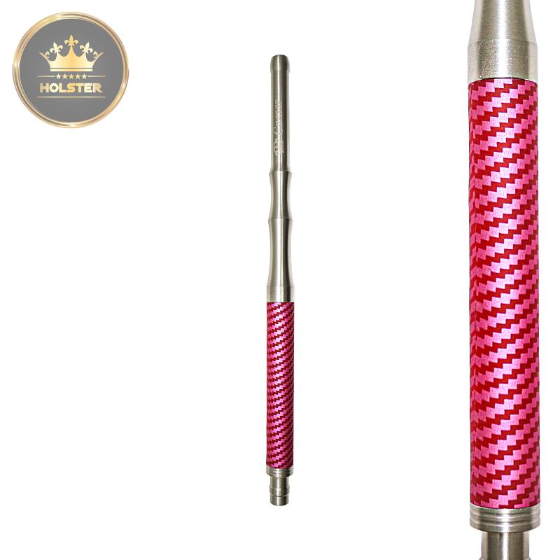 Caesar Alu-Carbon Mundstück - 35cm - Pink