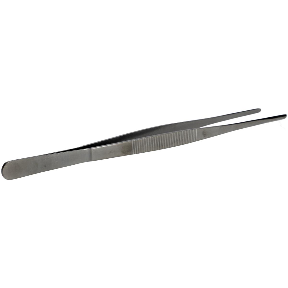 Kohlepinzette Edelstahl 25CM