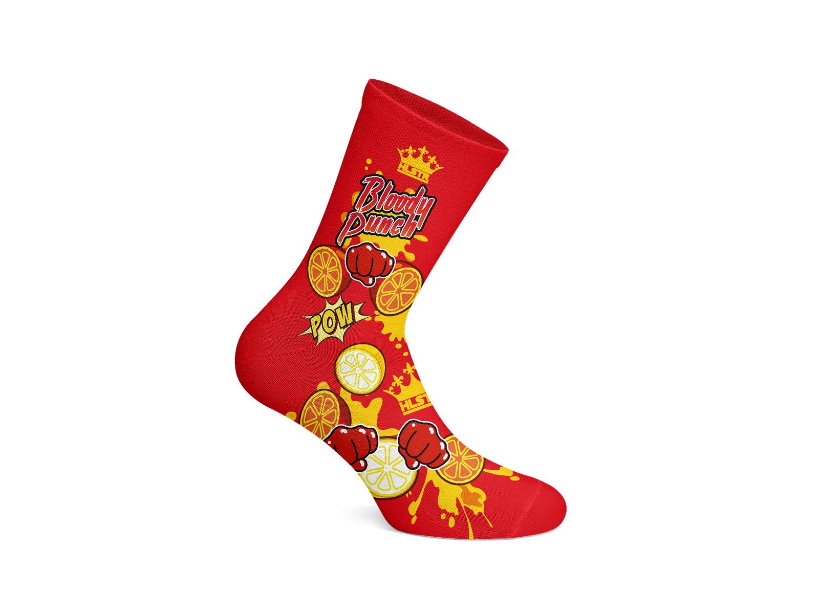 Crazy Socks - Bloody Punch by Holster