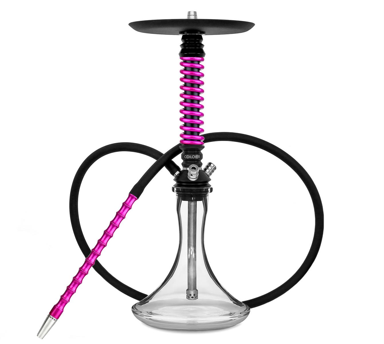 Mamay Customs Coilover - Mini Black-Magenta Shisha