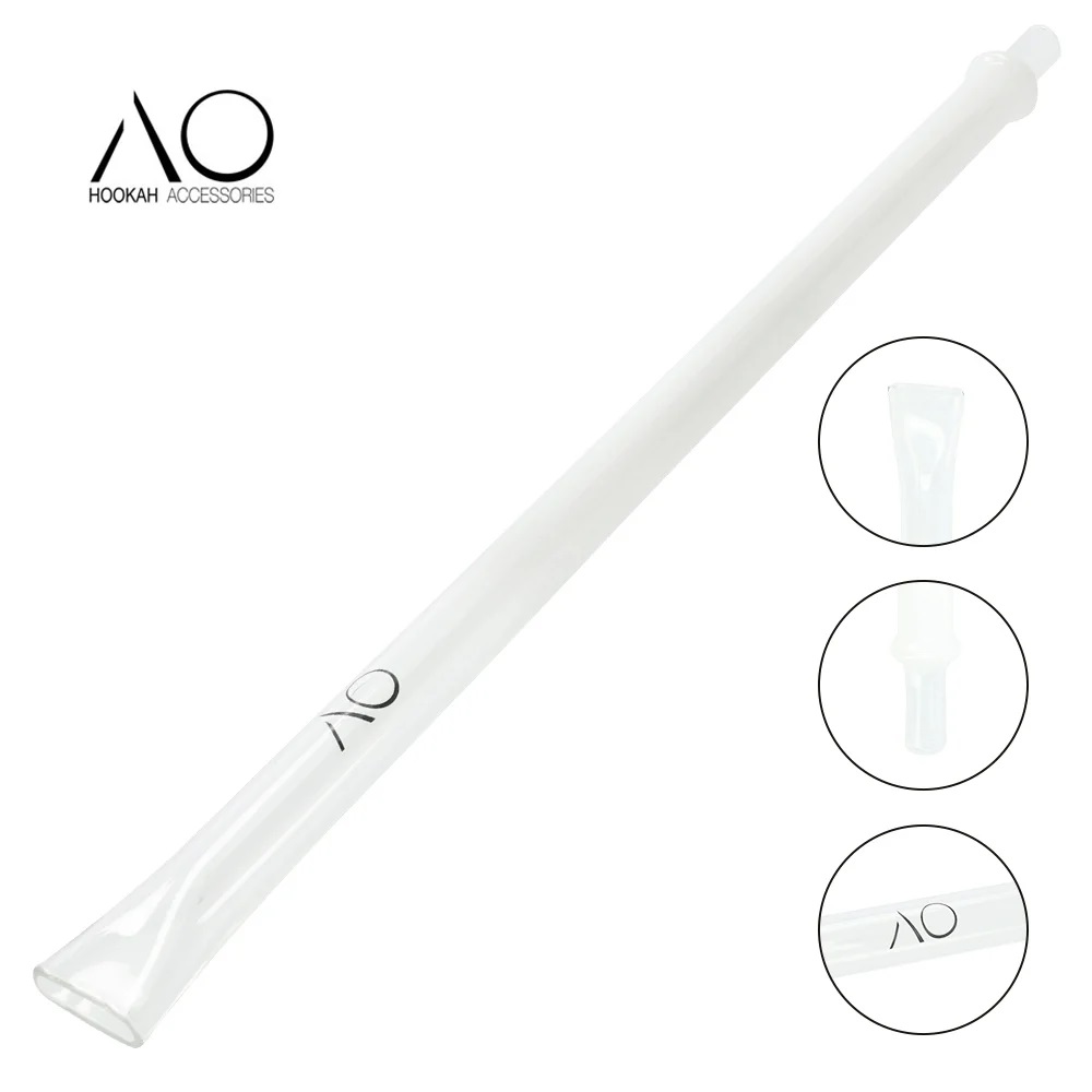 AO Glasmundstück - Flat Xl White