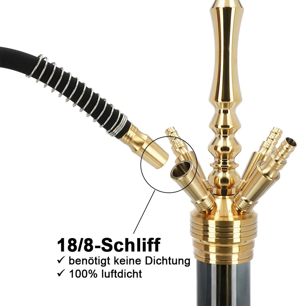 INVI - Tesseract Edelstahl Schwarz Gold