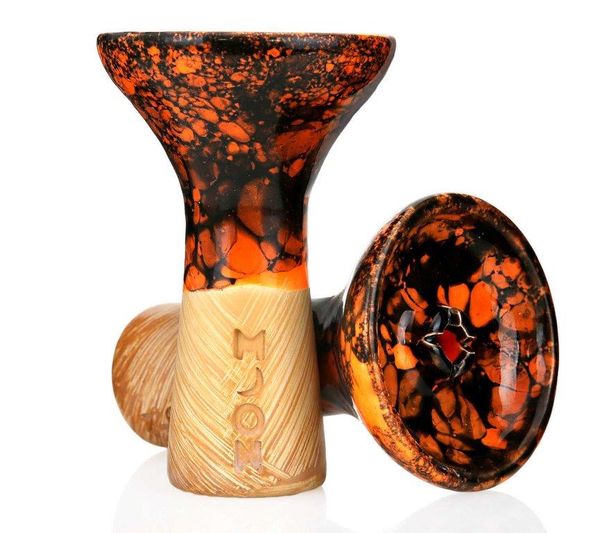 Moon Phunnel - Marble Orange black