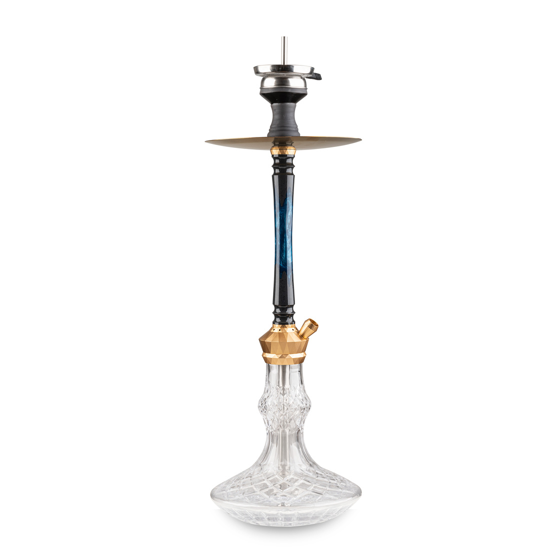 Smokah - Diamond Set Shisha Schwarz Blau