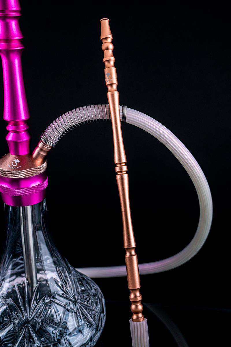 Dschinni - Drip Doll Pink Rosegold Crystal Shisha Set