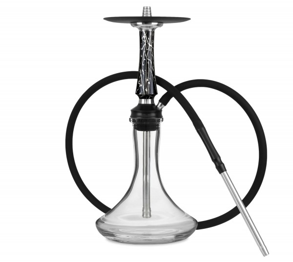 VooDoo Hookah - Black Silver