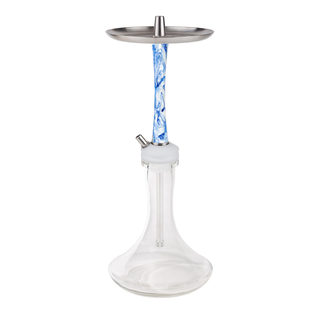 Moze Dash - White Bend Silver Blue - Clear