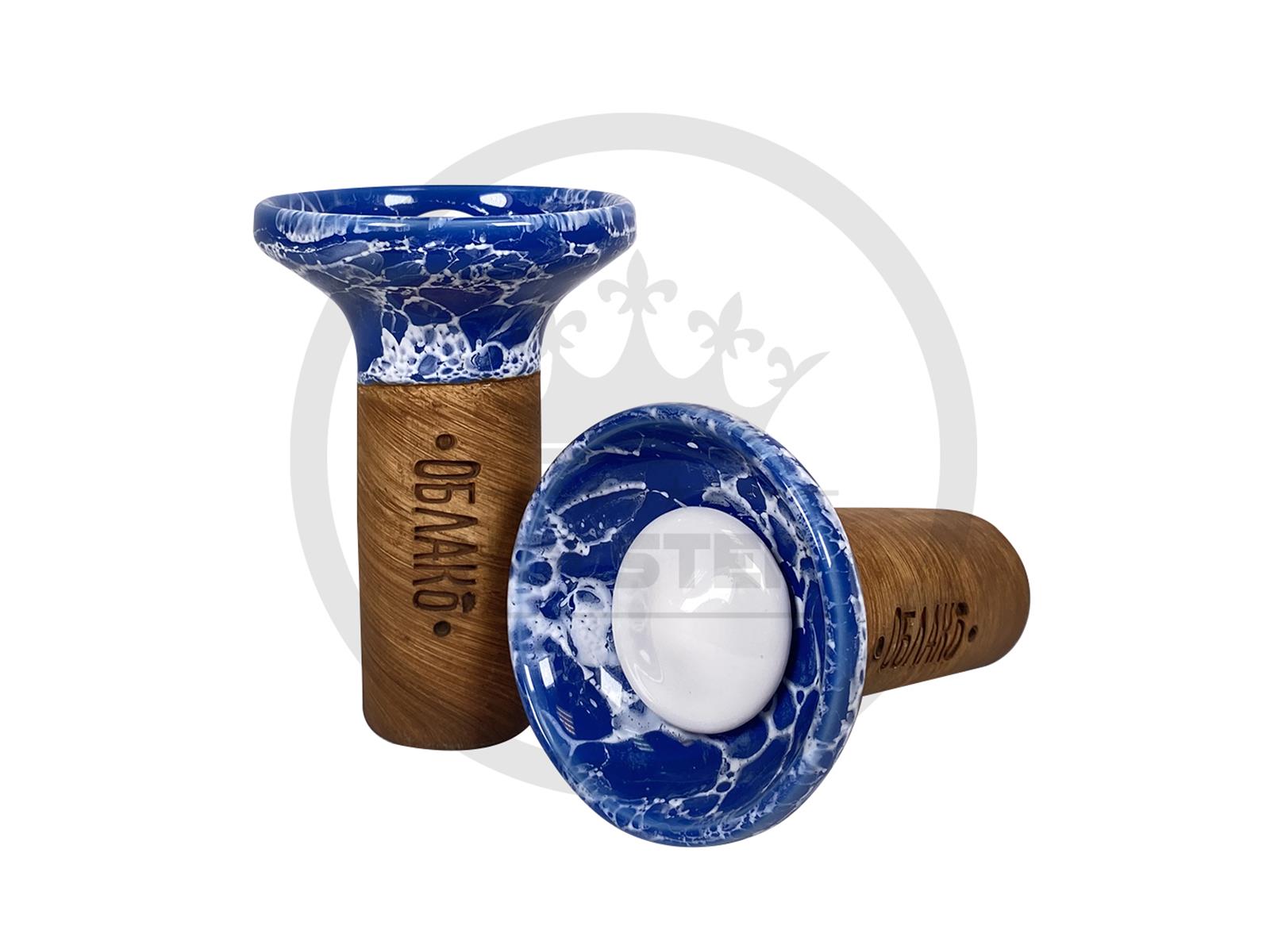 Oblako Flow - Marble Blue - on White