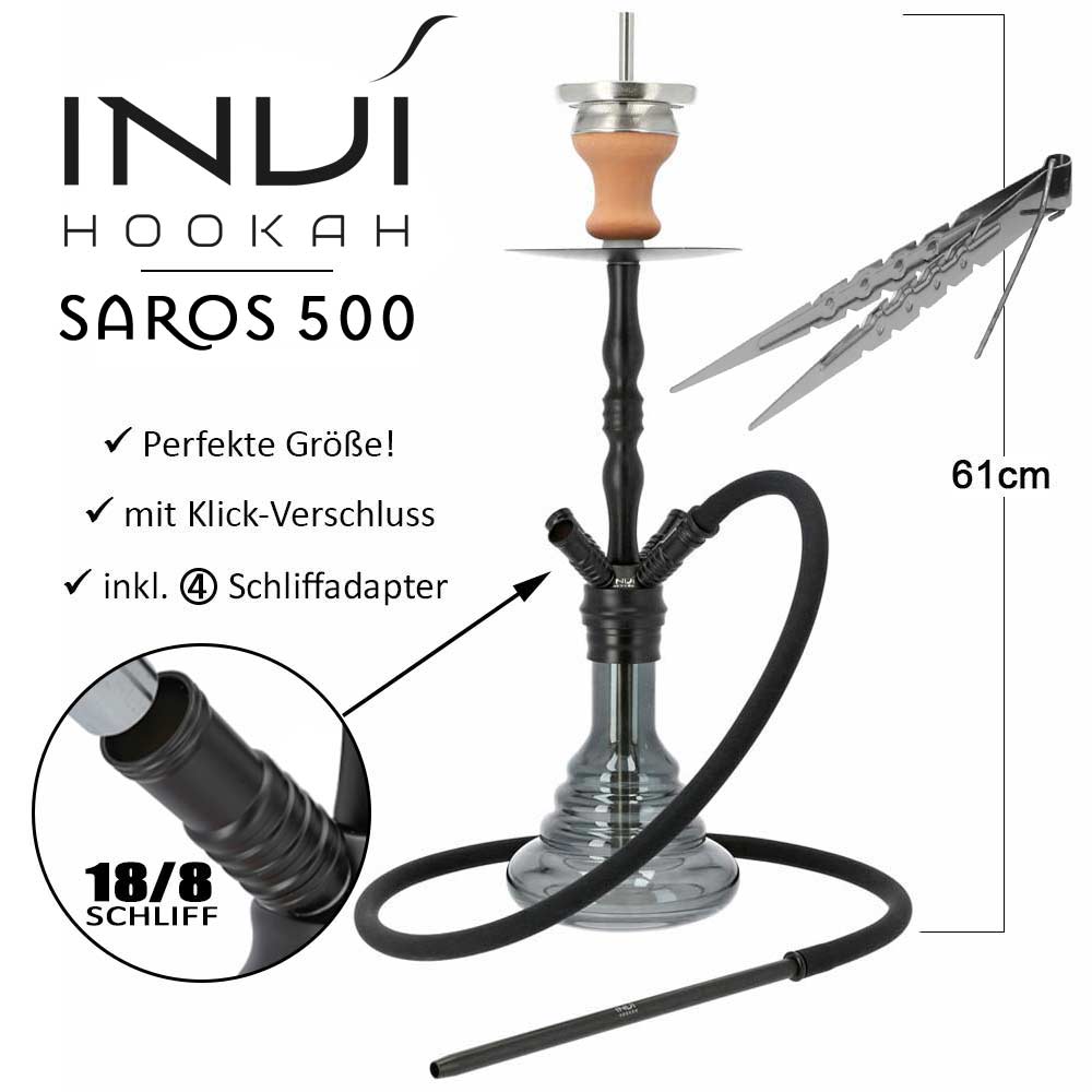 INVI - Saros 500 Schwarz Shiny