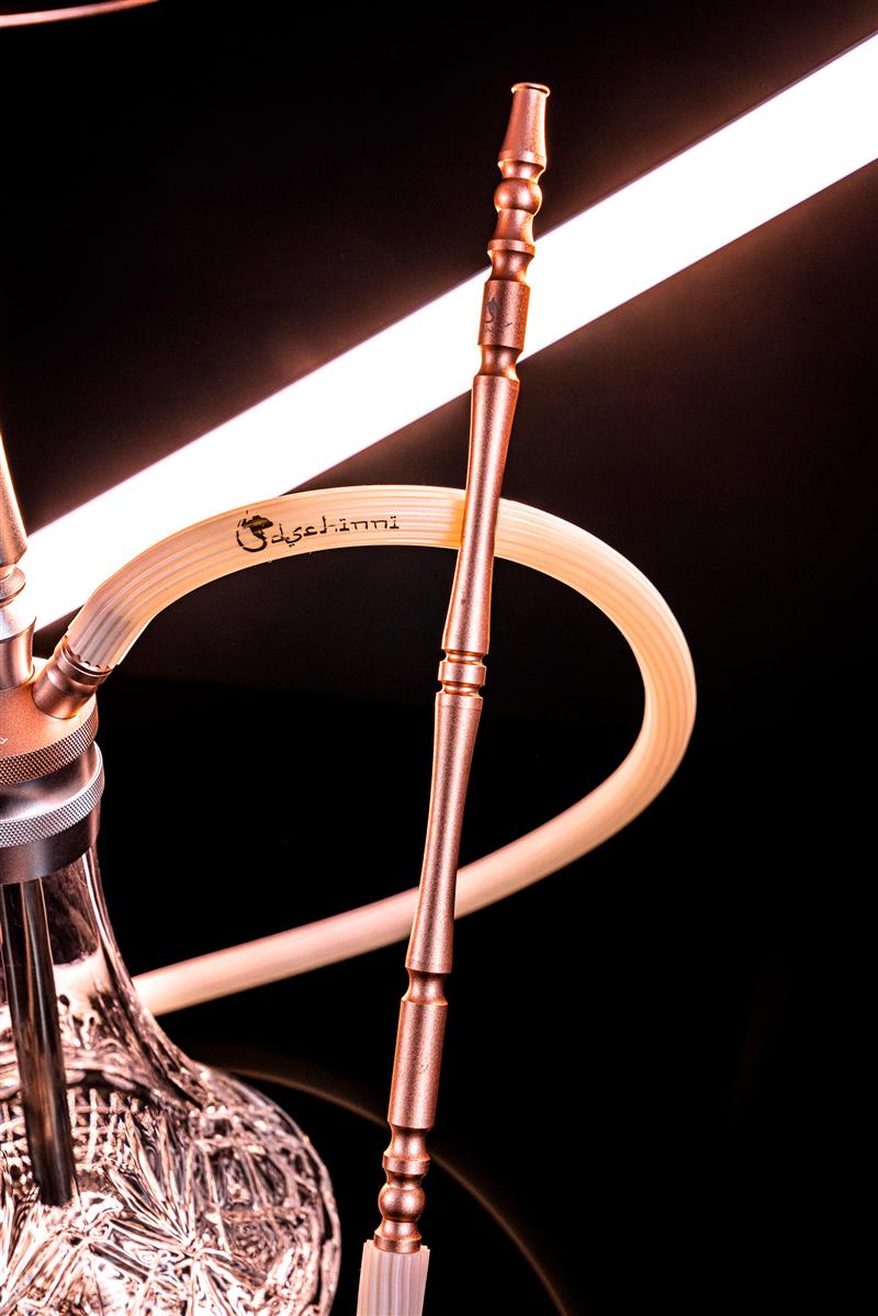 Dschinni - Drip Doll Rosegold Crystal Shisha Set