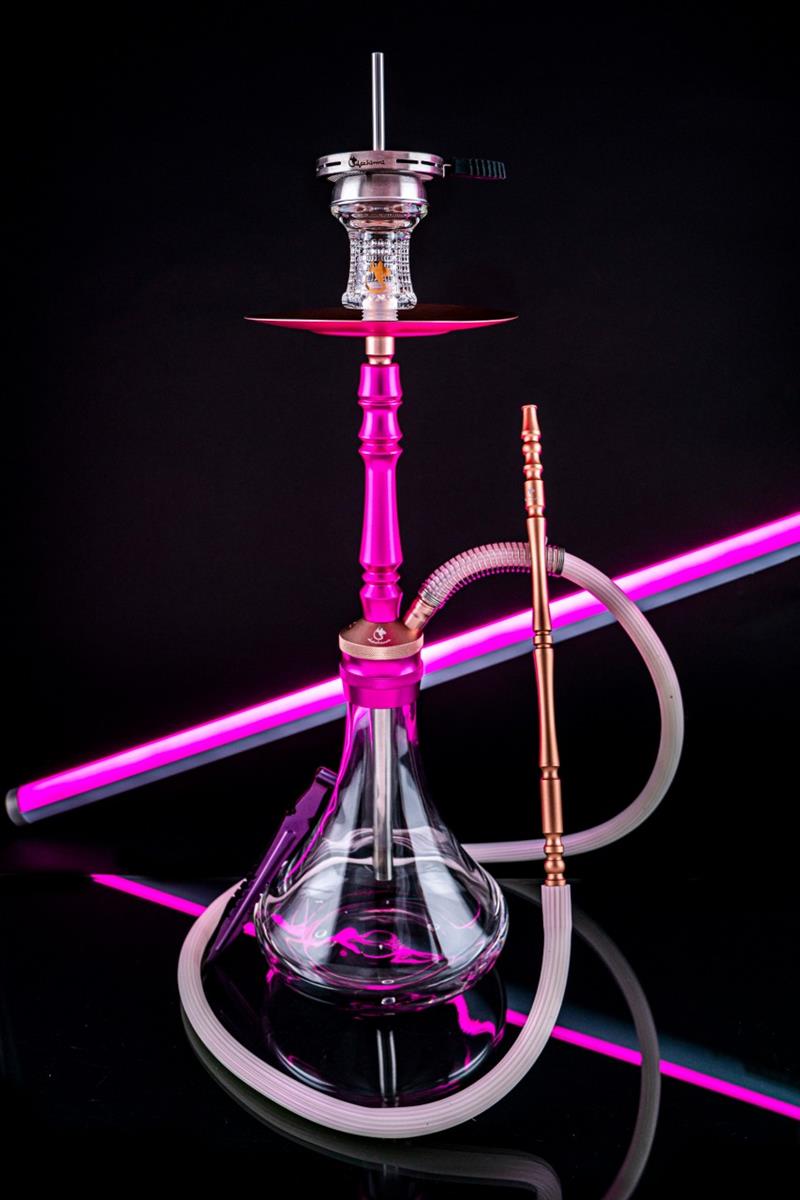Dschinni - Drip Doll Pink Roseogld Shisha Set