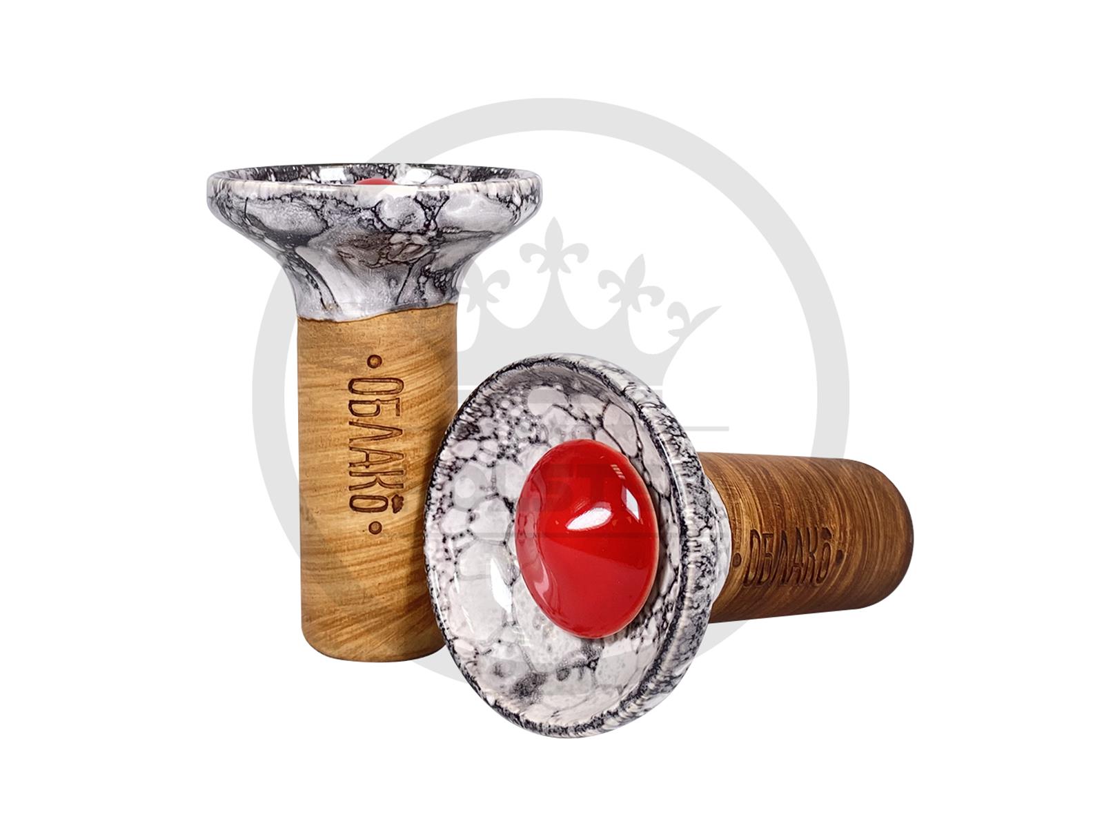 Oblako Flow - Marble White - on Red
