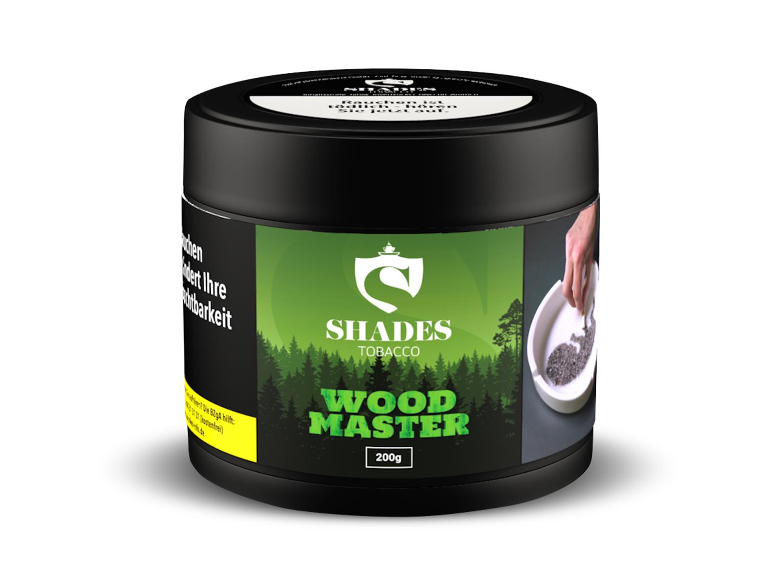Shades Tobacco 200g - Woodmaster