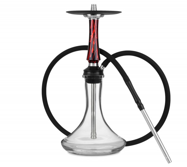 VooDoo Hookah - Black Red