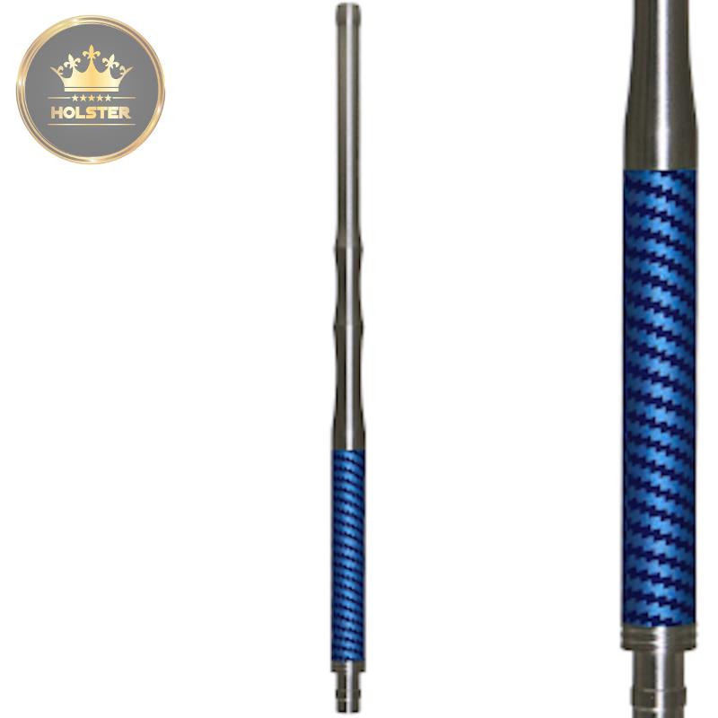 Caesar Alu-Carbon Mundstück - 35cm - Blau