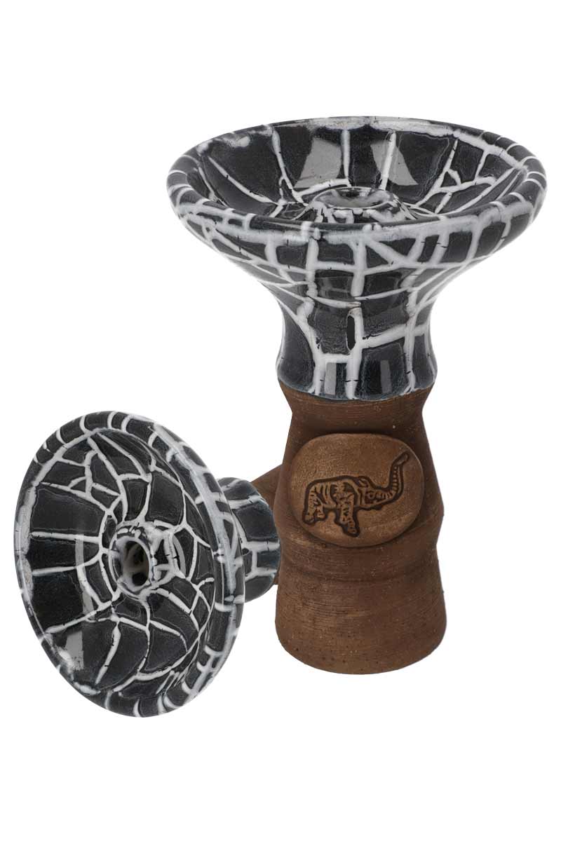 Silver Slon - Black White Spider