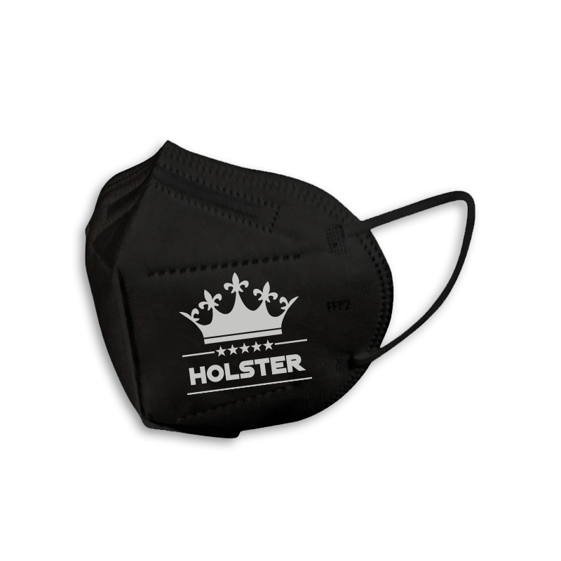 Holster Maske - FFP2 Schwarz by Holster