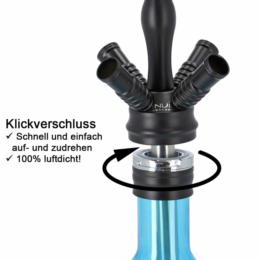 INVI - Saros 500 Schwarz Blue Shiny